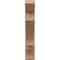Ekena Millwork 7 1/2-in W x 38-in D x 38-in H Balboa Slat Rough Cedar Woodgrain TimberThane Outlooker, Primed Tan OUTUR075X38X38BOA24RCPR - alternate 6